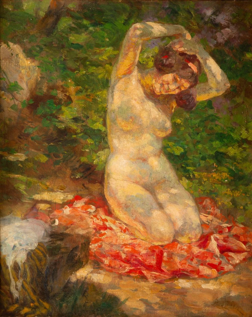 In giardino